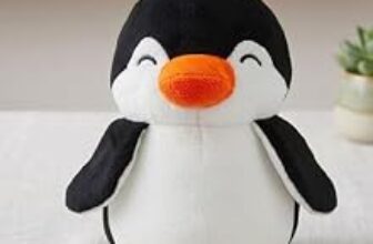 90.0% Off – ADORA Penguin Soft Toy for Kids, Cute Plush Stuffed Teddy Ultra Soft Animal Plush Toy for Boys & Girls, Birthday Gift for Babies & Toddlers, Washable Black & White Penguin (17 cm)