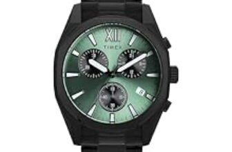 70.0% Off – TIMEX Analog Watch for Men Available in Multicolor Dial & Gold Stainless Steel Bracelet Band – Water Resistant Wrist Watches