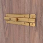 89.0% Off – Boniry Premium Heavy Duty Door Latch | Door Stopper Lock | Main Door High Security and Home and Office Doors for Wooden and PVC Door Latch (2, Gold)