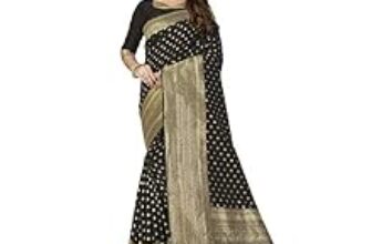 91.0% Off – Glory Sarees Women’s Banarasi Silk Saree With Blouse Piece (Glory_Silk101Parent)