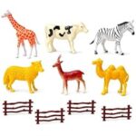 93.0% Off – SUPER TOY Wild Farm Animal Action Figure Toys Playing Set for Kids – Pack of 6