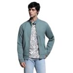 69.0% Off – Jack & Jones Men’s Mock Collar Solid Cotton Casual Bomber Jacket, Standard Length