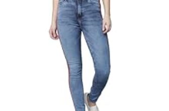 89.0% Off – Tokyo Talkies Women’s Super Skinny Fit Regular Jeans | Stretchable Mid-Rise Jeans Pant
