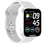 92.0% Off – Bouncefit M I D116 Fitness Band Smart Watch for Men, Women, Boys, Girls, Kids – Single Touch Interface, Water Resistant, Workout Modes, Quick Charge Sports Smartwatch – White