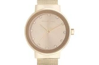 81.0% Off – Giordano Analog Watch for Women with Rose Gold Case, Crystal Studded Dial and Classy Metal Mesh Band, Ladies Wrist Watch Gift for Women A2047