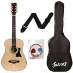 72.0% Off – JUAREZ JRZ38C/NAT 38 Inches Lindenwood Right Handed Acoustic Guitar With Bag, Strings, Pick And Strap (Natural, Brown, 6 Strings)