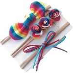 88.0% Off – BABYMOON Girl’s Synthetic Turban Knotted Hairband – Multicolor – Pack of 3