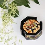 96.0% Off – Swadeshi Blessings Wooden Octagonal Coffee/Tea Coasters Set- Handcrafted & Hand-Painted for Kitchen/Table & Home Decor/Dinning/Gifts/Restaurants/Living Room/Coffee Table (Set of 6) (Black)