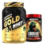 66.0% Off – Bigmuscles Nutrition Karnage Pre-Workout (Sex On The Beach, 60 Servings) and Premium Gold Whey (1kg, Rich Chocolate) Combo