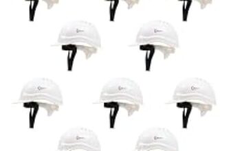 88.0% Off – Robustt Safety Helmet – White (Pack of 10) | Adjustable Headband | Heavy Duty Material | As Per ISI Safety Standard | Non Irritant and Soft Fabric | Lightweight and Durable