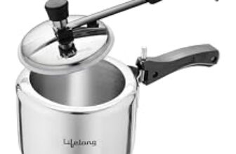 70.0% Off – Lifelong 2L Stainless Steel Pressure Cooker | Inner Lid Design with Silicone Gasket | Induction & Gas Compatible | 1.2mm Thick | Leak-Proof, Durable, Rust-Resistant Body ISI-Certified