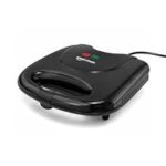74.0% Off – Amazon Basics 2-Slice Sandwich Maker 750W | Non-Stick Coated Plates | Thermostatic Temperature Control | Cool-Touch Handle | Power & Ready Indicator Lights | Overheat Protection | Upright Storage Design | BIS Certified | Black