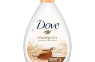 71.0% Off – Dove Relaxing Shea Butter Body Wash with Vanilla for Soft Skin, Soothing Scent, 1L