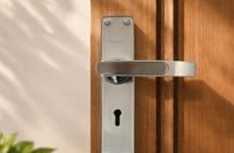 72.0% Off – Amazon Basics Mortise Door Lock Handle Set | BIS Certified Brass Lock Body | Auto-Retraction Mechanism | Suitable for Left & Right Handed Doors | Satin Steel Finish | Includes 3 Keys