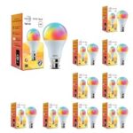 89.0% Off – wipro 14 Watt B22 WiFi Smart LED Bulb with Music Sync | 16M Colours & Shades of White | App Control | Compatible with Amazon Alexa and Google Assistant | Ideal for Living Room & Bedroom | Pack of 10
