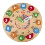 86.0% Off – Giggles – My Clock, Shape Sorting Clock Puzzle, Teaches Time, Shapes and Numbers Preschool Toys (3 Years & Above, Multicolour)