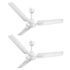 58.0% Off – Havells 1200Mm Andria Energy Saving Ceiling Fan (4.2 stars, Quartz, Pack Of 2),White