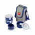 78.0% Off – CELLO MF Click Polypropylene Lunch Box Set, 300ml, 4-Pieces, Blue
