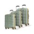 80.0% Drop – Aristocrat Solana Set of 3 (Cabin+Medium+Large) Hard Case Trolley Bags,Grey | Laptop Compartment (Cabin), TSA Lock, Expander, 8-Wheels, Polypropylene Case, Spacious Travel Luggage, 3-Year Global Warranty
