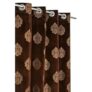 93.0% Off – IVAZA Luxurious Velvet Blackout Curtain with Eyelet for Living Room & Bedroom|Gold Foil Printed Kesar Royale Pattern|Elegant Home Décor|Light-Blocking Drapes Small Window- 2 Feet (Pack of 1) Coffee