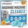 81.0% Off – ARABEX™ Washing Machine Cleaner Descaler 12 Pack – Deep Cleaning Tablets For HE Front Loader & Top Load Washer, Clean Inside Drum And Laundry Tub Seal (Washing Machine Cleaner Tablets – 12 Pack)